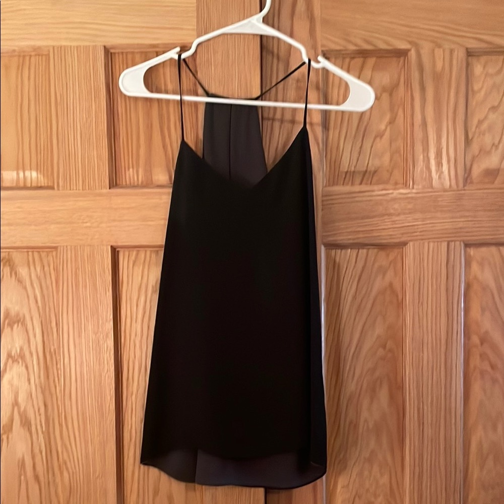 Reversible Strappy tank - black and gray
